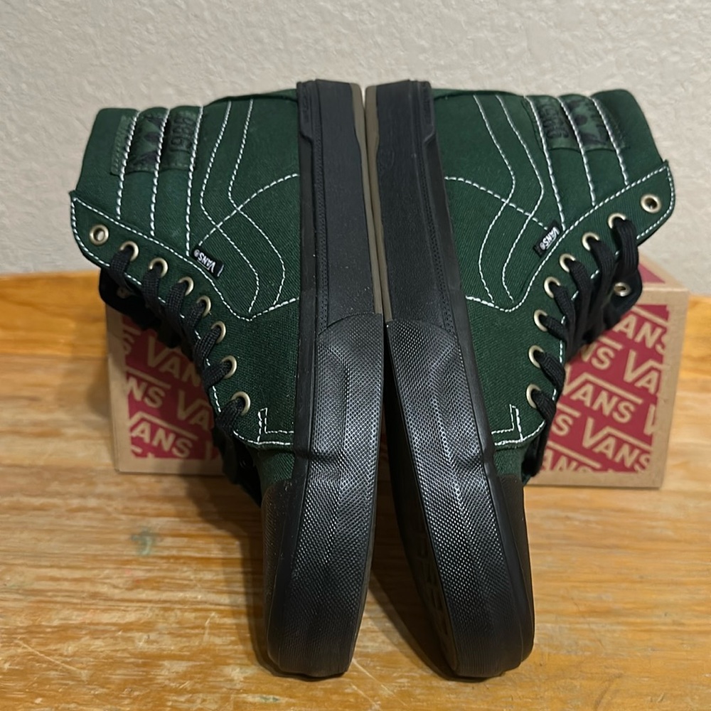 Vans Sk8 Hi 238 Dakota Roche Green Black Ultra Cush men’s 7.5 or women’s 9 - Picture 7 of 14